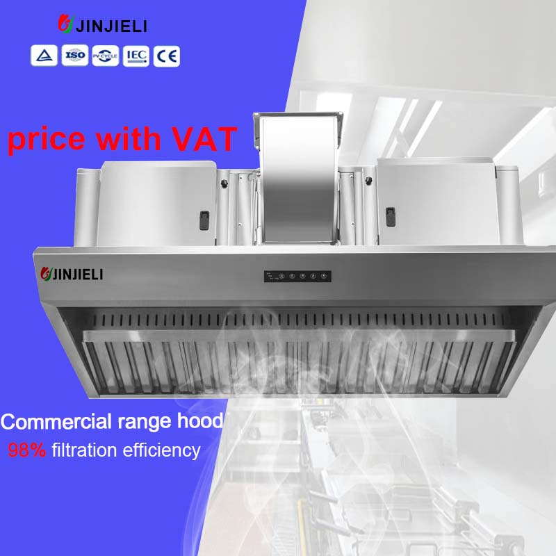 Commercial Kitchen Exhaust Cleaning - Penyerap Asap Dapur Komersial dari Baja