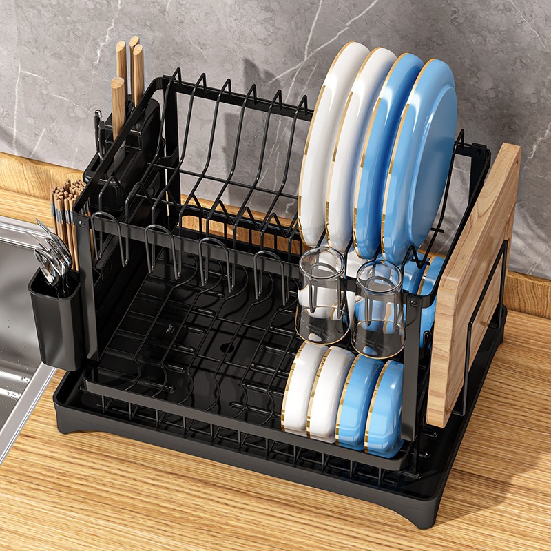 Commercial Kitchen Floor Drain - Rak pengering piring berkapasitas besar dengan