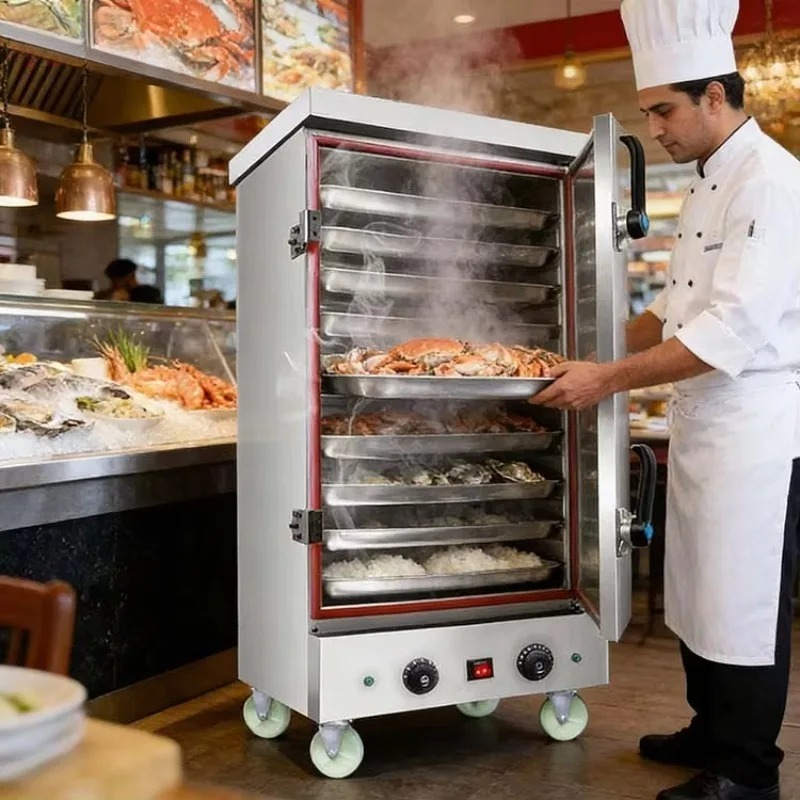 Commercial Kitchen And - Peralatan Dapur Komersial Pengukus Makanan Gas