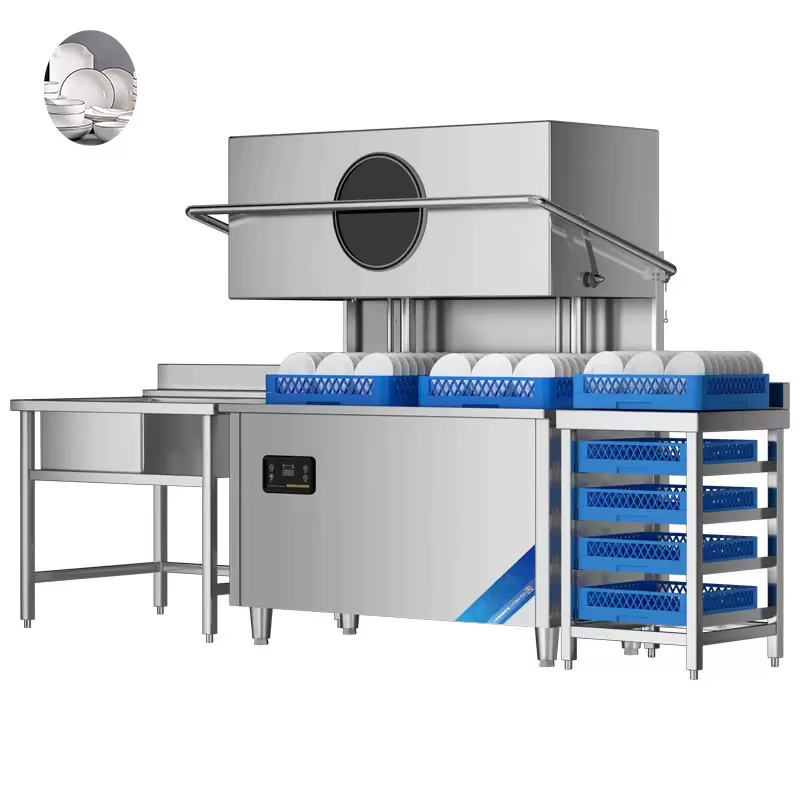Commercial Kitchen And - Mesin Pencuci Piring Komersial Sistem Fast