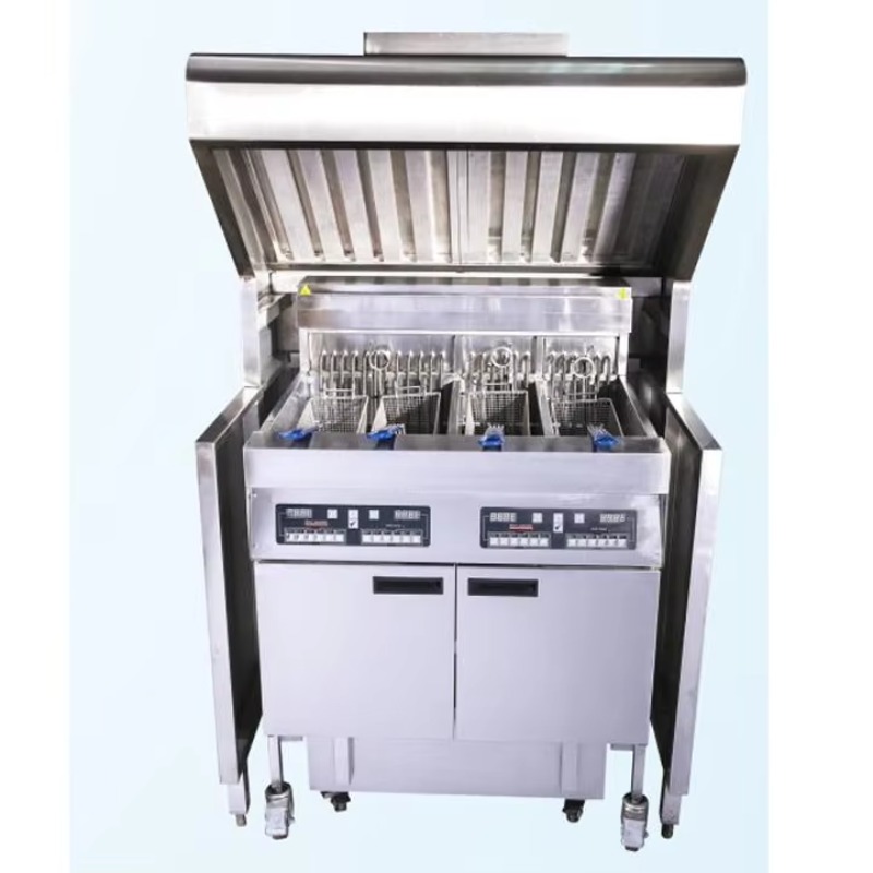 Commercial Kitchen And - Hood Tipe Lantai Komersial Fabrikasi Stainless
