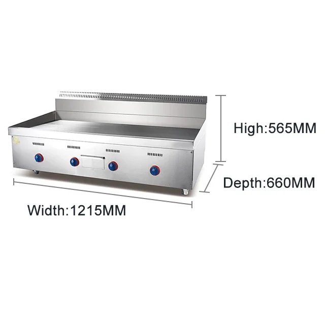 Kompor Panggang Gas Komersial  - Commercial Kitchen Griddle ulasan dan harga