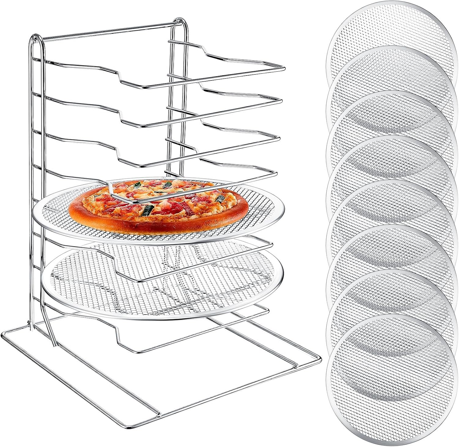 Rak Pizza 8 Tingkat Dengan 8 L - Commercial Kitchen In Home ulasan dan harga