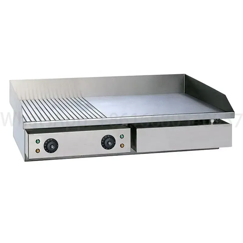 Pemanggang Listrik Profesional - Commercial Kitchen Griddle ulasan dan harga