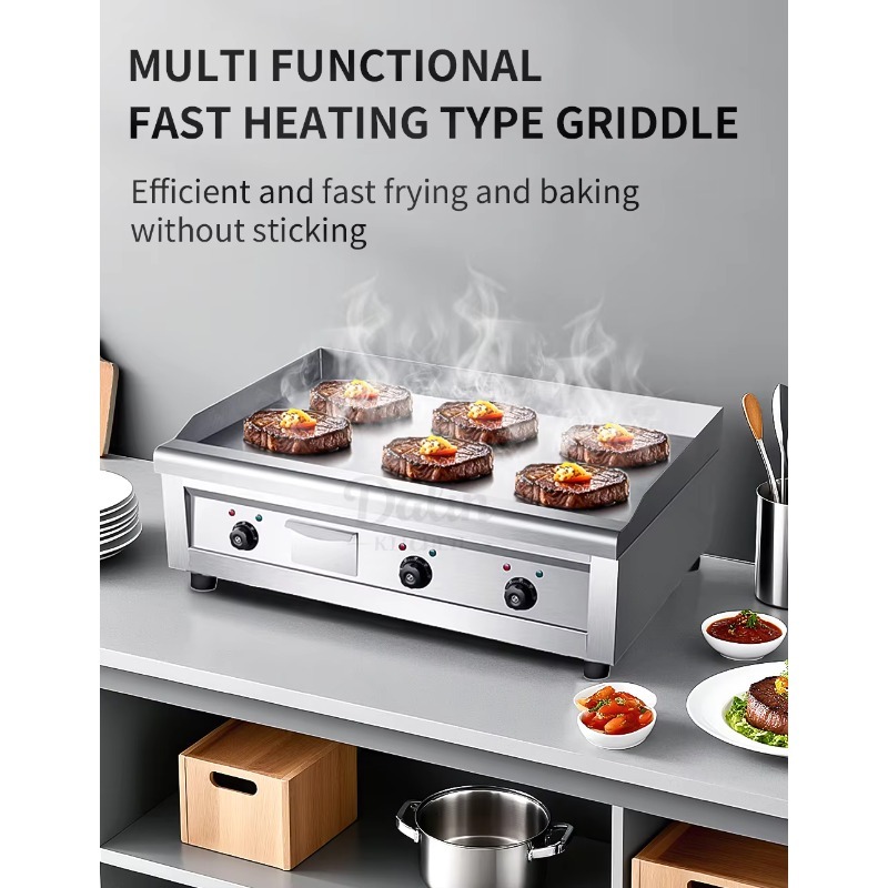 Peralatan Dapur Restoran Komer - Commercial Kitchen Griddle ulasan dan harga