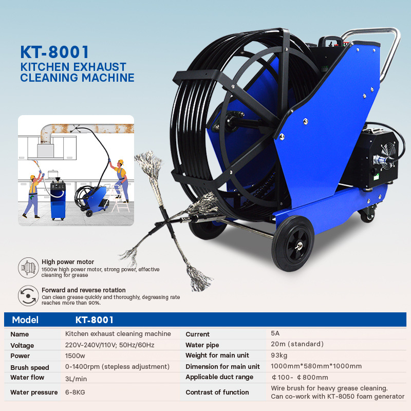 Mesin pembersih pipa minyak kh - Commercial Kitchen Exhaust Cleaning ulasan dan harga