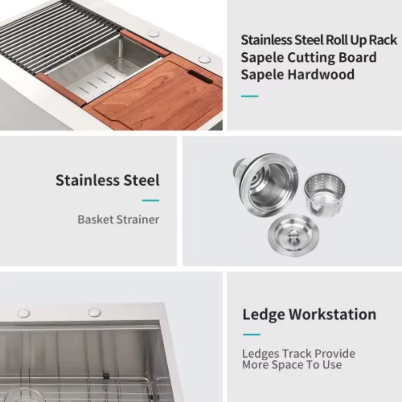 Wastafel Dapur Farmhouse ATV H - Commercial Kitchen And ulasan dan harga