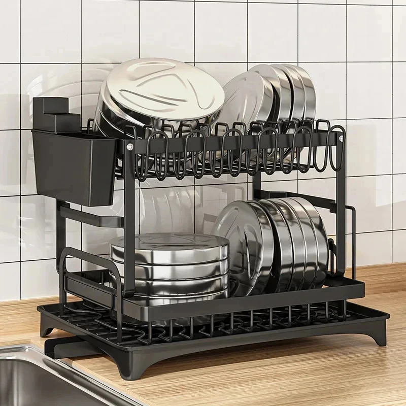 Rak Pengering Piring Logam 2 T - Commercial Kitchen Floor Drain ulasan dan harga
