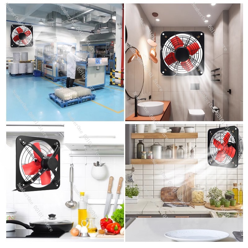 Kipas Exhaust Industri yang Di - Commercial Kitchen Walls ulasan dan harga