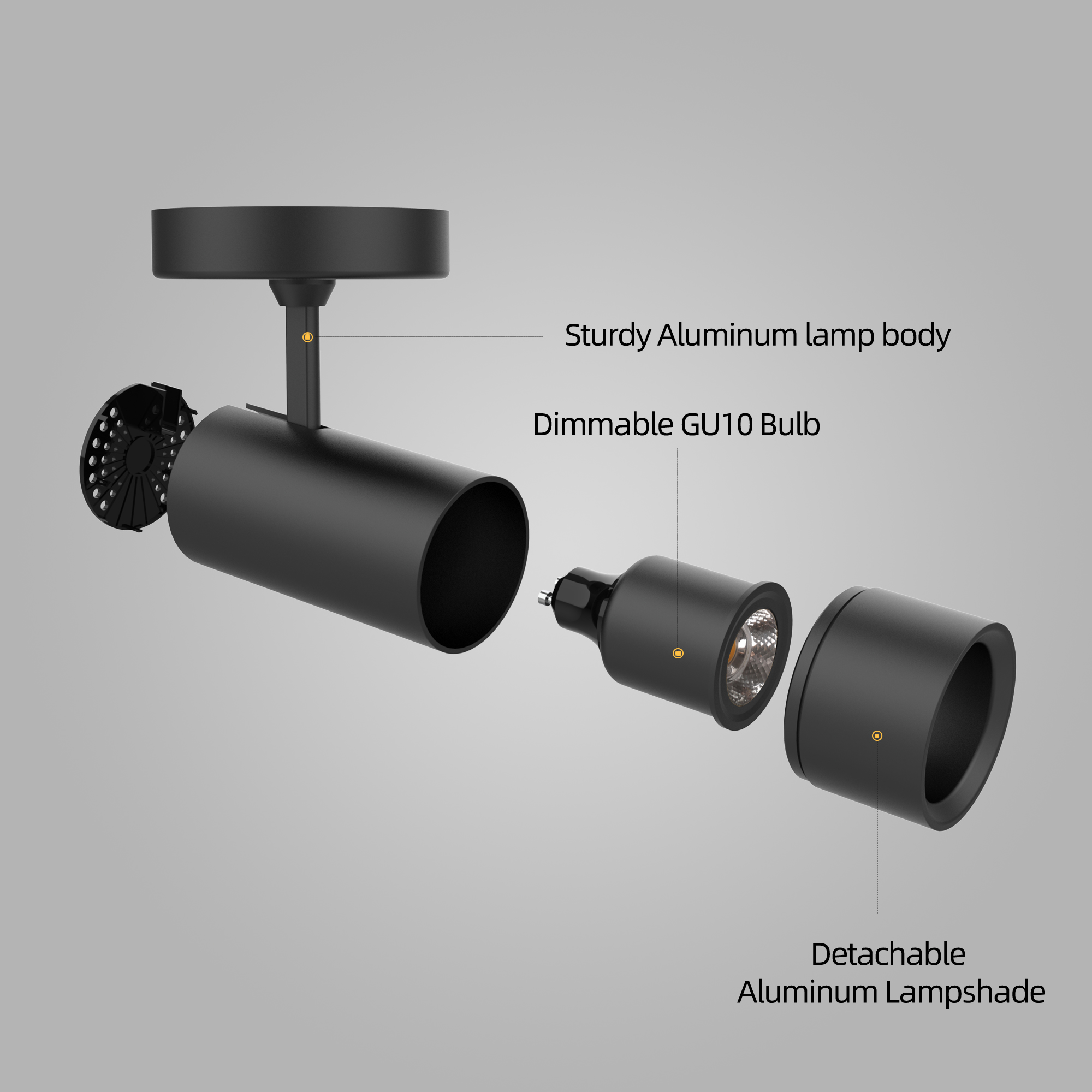 Aisilan Modern GU10 Lampu Soro - Commercial Kitchen Walls ulasan dan harga