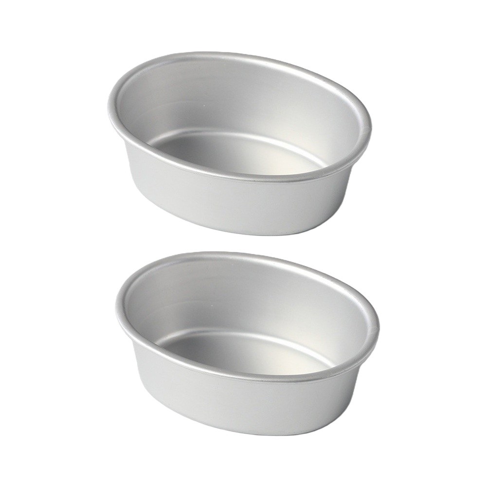 Cetakan Kue Keju Bentuk Oval 2 - Commercial Kitchen At Home ulasan dan harga