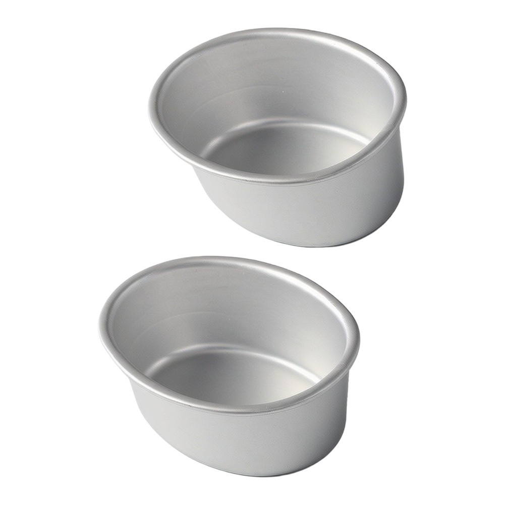 Cetakan Kue Keju Bentuk Oval 2 - Commercial Kitchen At Home ulasan dan harga