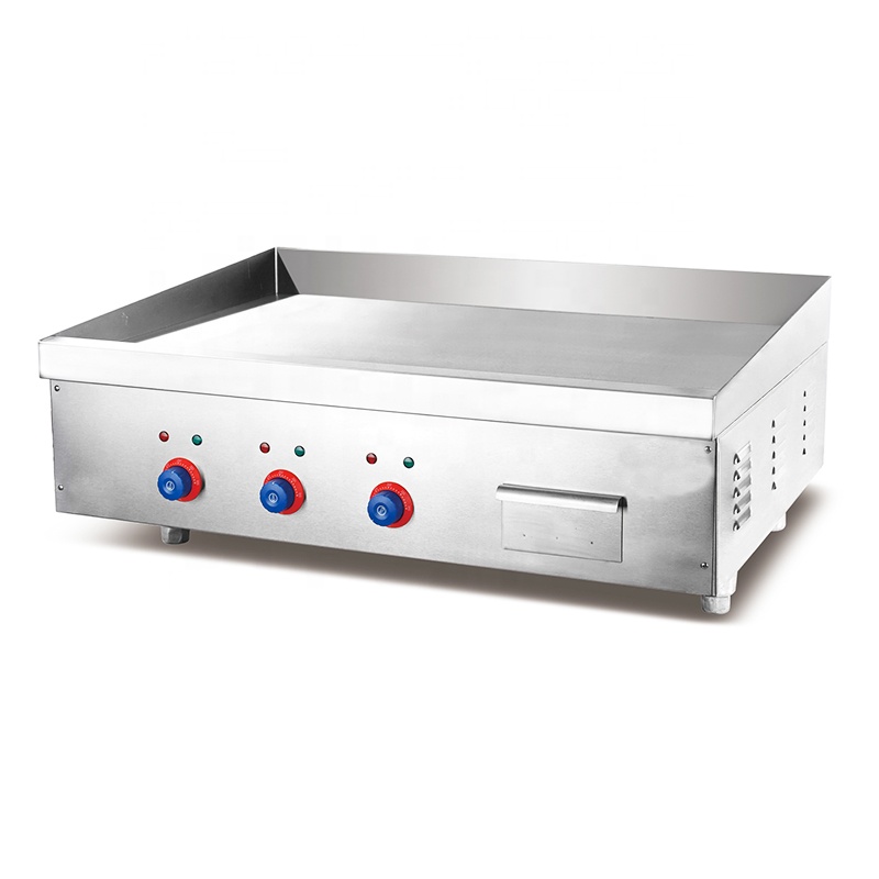 Meja Panggangan Listrik Komers - Commercial Kitchen Griddle ulasan dan harga